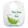 Two Peas In A Pod Baby Bib 86828